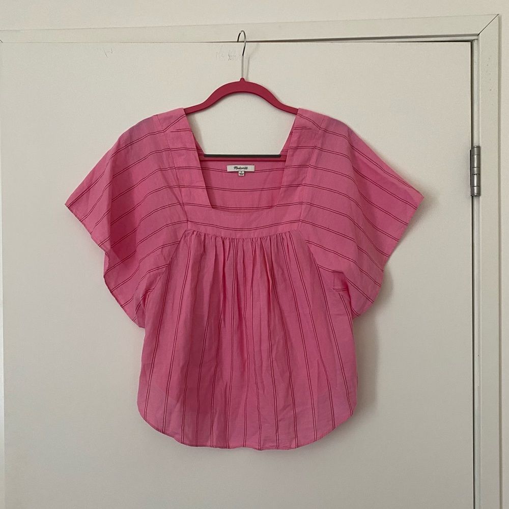 Madewell Stripe Butterfly Top